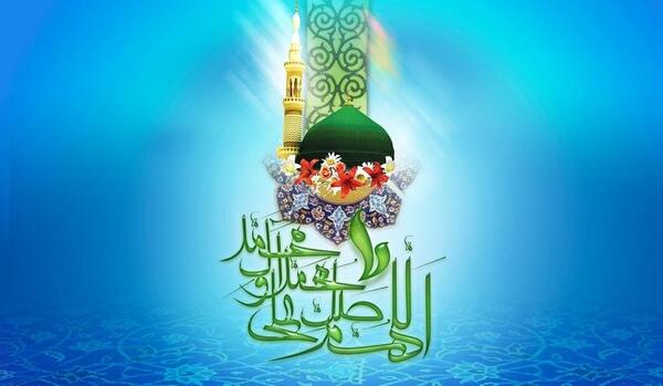عکس نوشته زندگی نامه حضرت محمد
