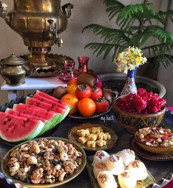 عکس ایده برای شب یلدا اینستا