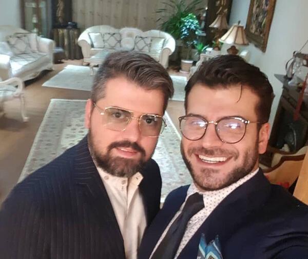 عکس عروسی روزبه حصاری و ریحانه پارسا