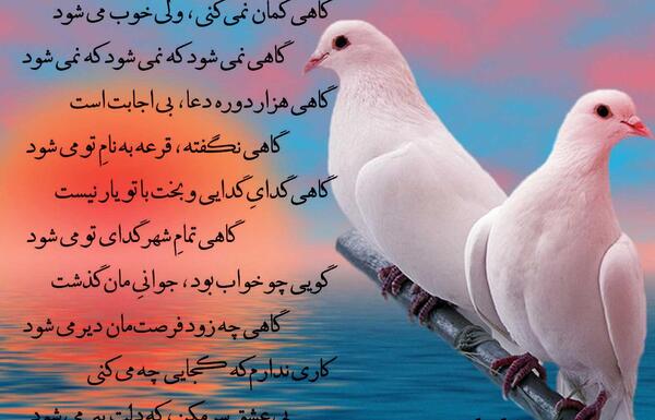 عکس نوشته گاهی چه بی گناه دلت پیر میشود