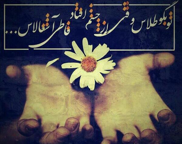 عکس نوشته تو بگو طلاس