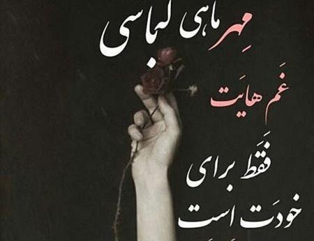 عکس نوشته من مهرماهی ام