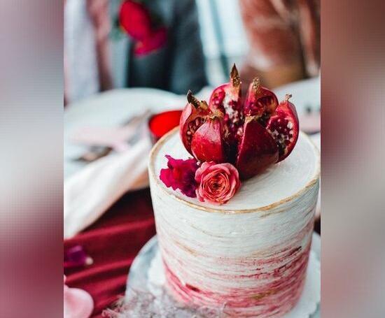عکس ایده برای کیک یلدا