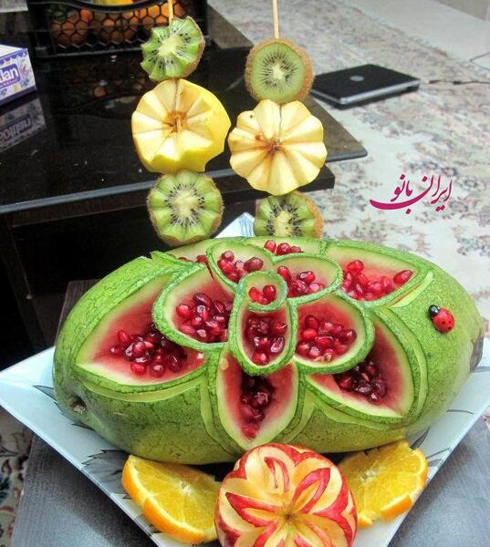 عکس های تزیین شب چله