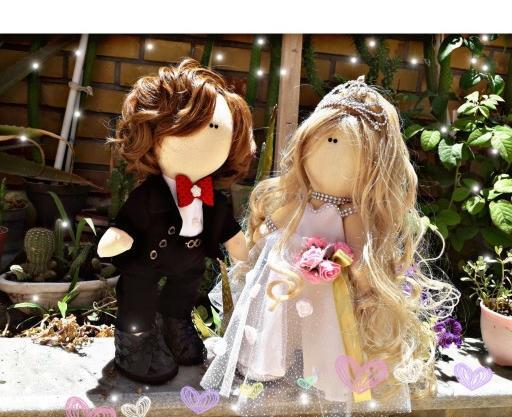 عکس عروسک عروس داماد