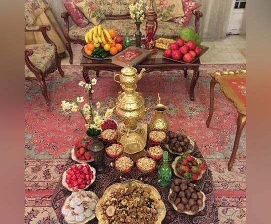 عکس ایده جشن یلدا