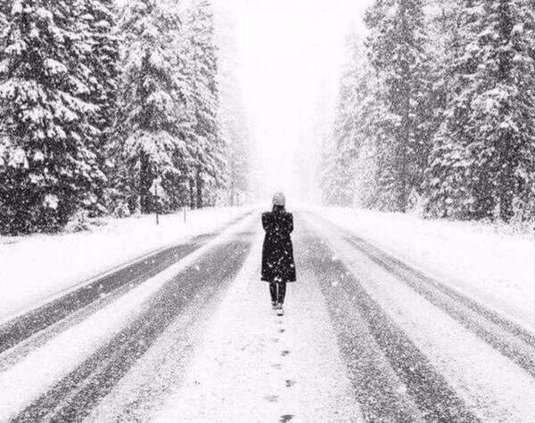 عکس صدای برف