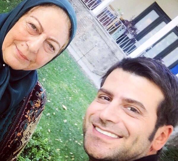 عکس روزبه حصاری و پدرش