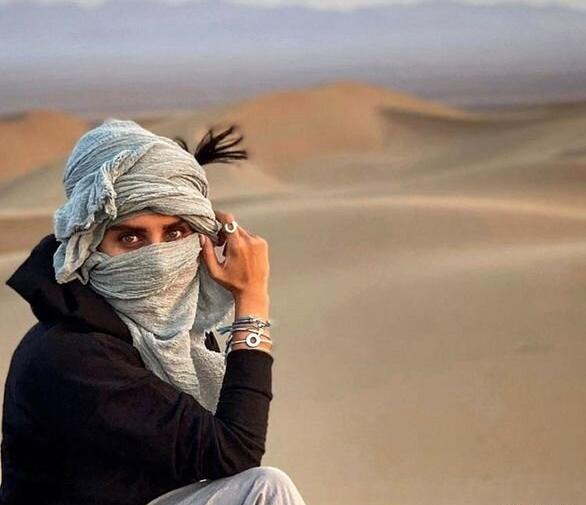 عکس در کویر