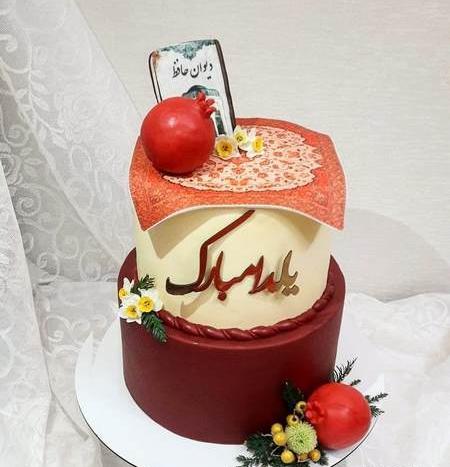عکس ایده خمیری برای شب یلدا