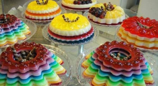 عکس مدل های تزیین ژله