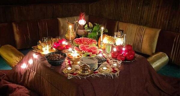عکس ایده برای دکور یلدا