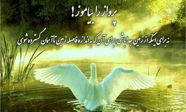 عکس نوشته زندگی گاه به کام است و بس است