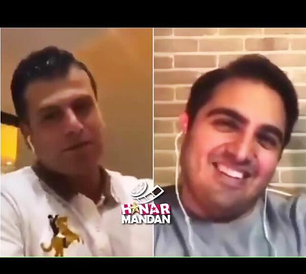 عکس روزبه حصاری و علی ضیا