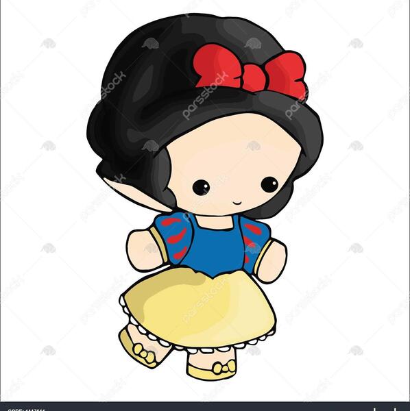 عکس عروسک سفید برفی