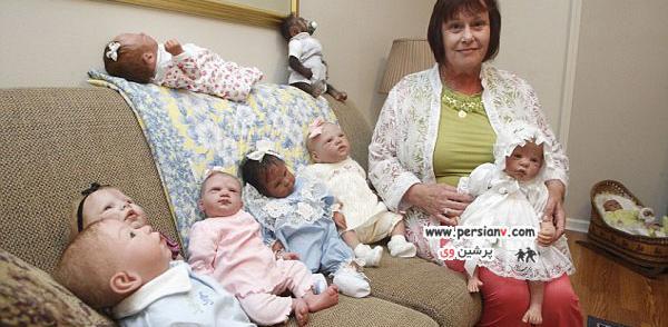 عکس عروسک واقعی نوزاد