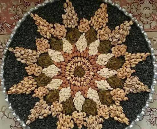 عکس ایده تزیین اجیل شب یلدا
