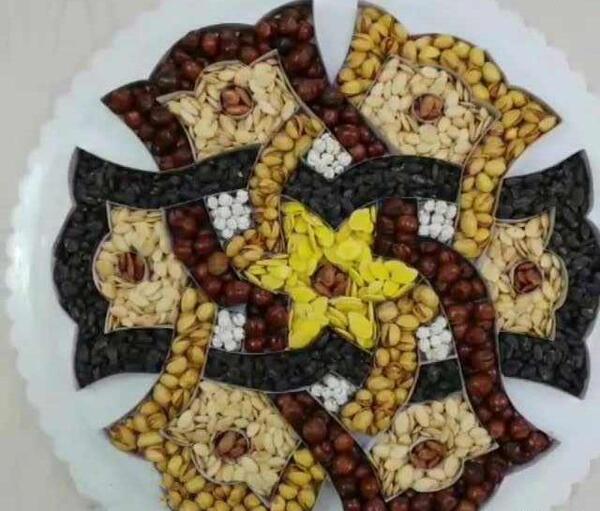 عکس ایده تزیین اجیل شب یلدا