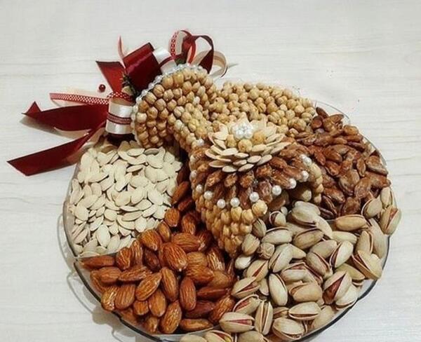 عکس ایده تزیین اجیل شب یلدا