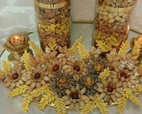 عکس ایده تزیین اجیل شب یلدا