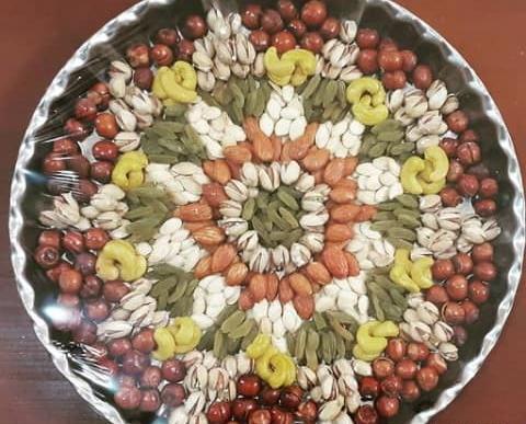 عکس ایده تزیین اجیل شب یلدا