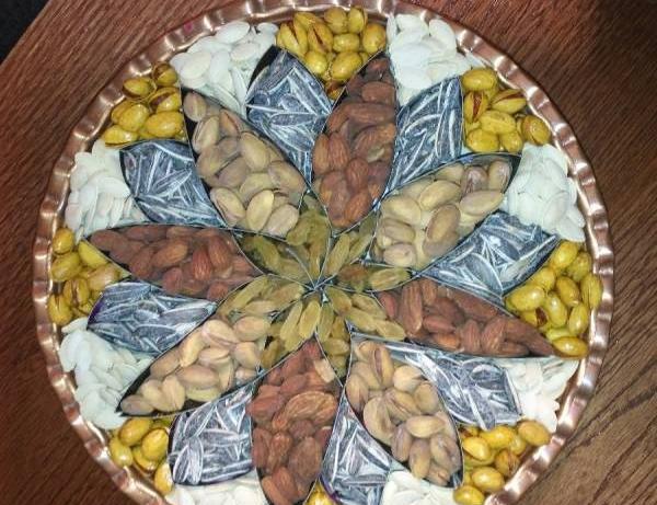 عکس ایده تزیین اجیل شب یلدا