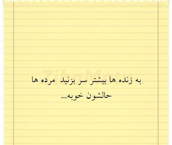 عکس نوشته باید قیدشان را بزنید