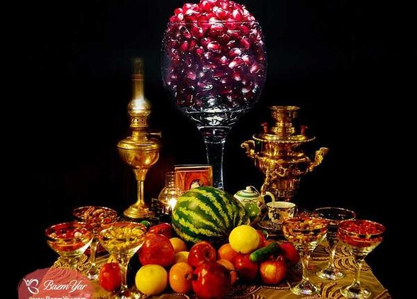 عکس ایده برای یلدا مجازی