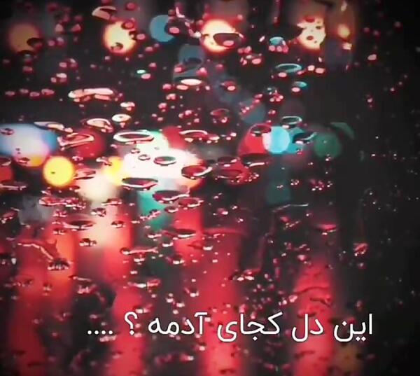 عکس نوشته این دل کجای ادمه