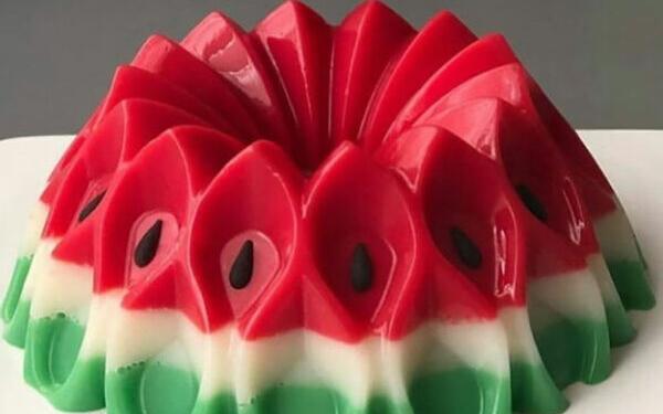 عکس لباس یلدا هندوانه ای