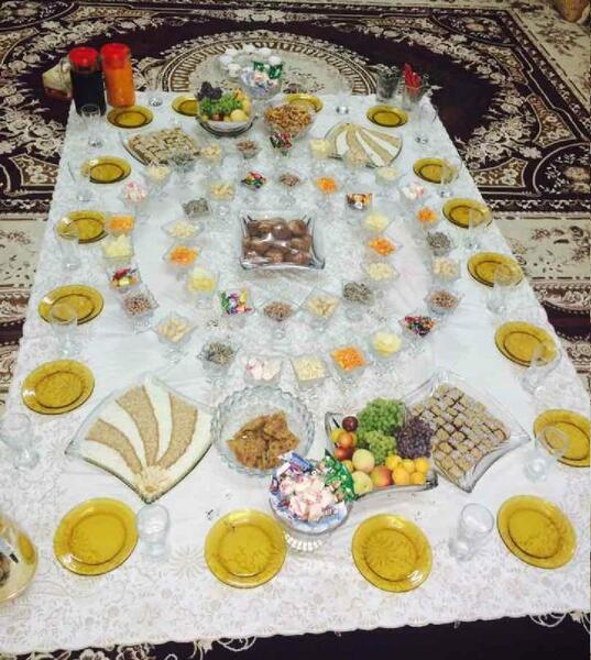 عکس های تزیین سفره عید سعید فطر