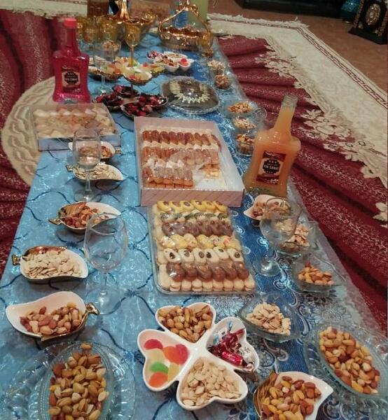 عکس های تزیین سفره عید سعید فطر