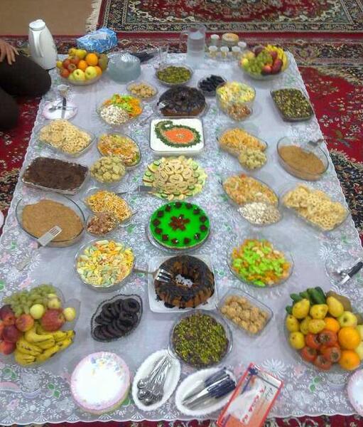 عکس های تزیین سفره عید سعید فطر