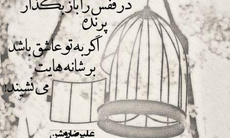 عکس نوشته ای دل چرا میترسی ز مردن