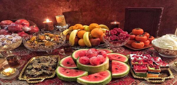 عکس ایده برای شب یلدای مجازی