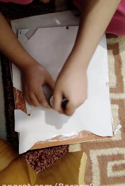 عکس پاپت کاغذی