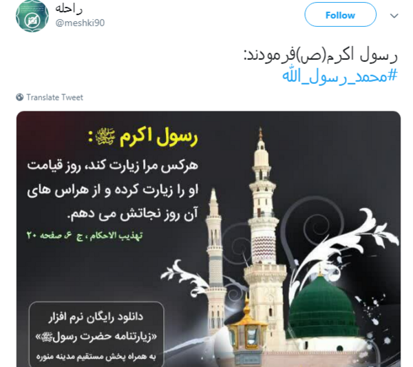 عکس نوشته من حسینی شده دست امام حسنم