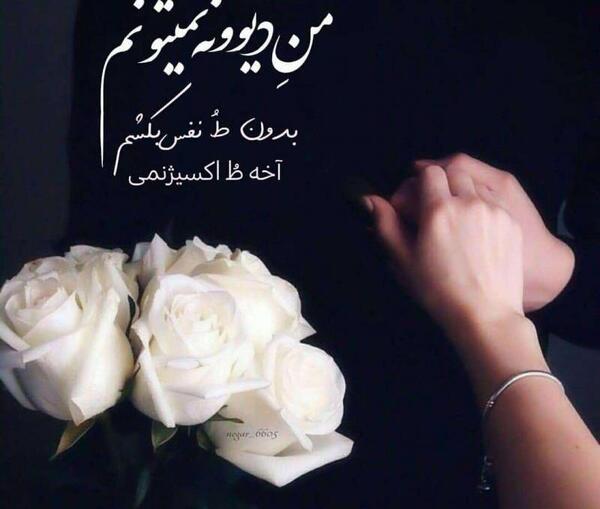 عکس نوشته بدون اون نمیتونم