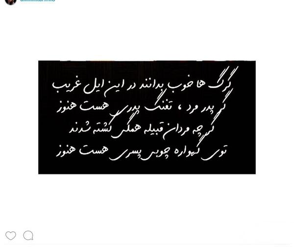 عکس نوشته تفنگ پدری هست هنوز
