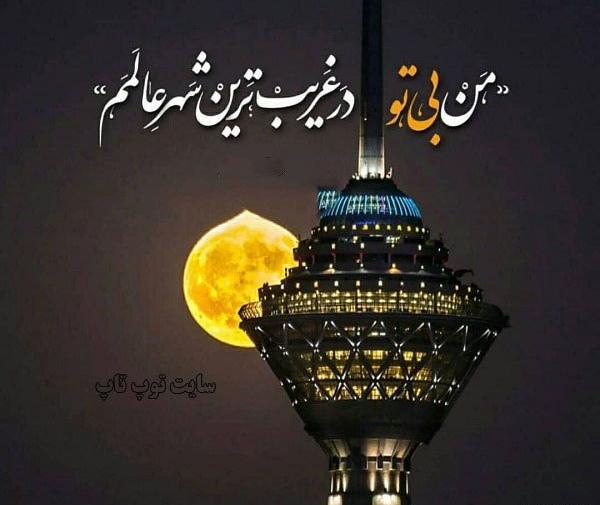 عکس نوشته بی تو ای صاحب زمان