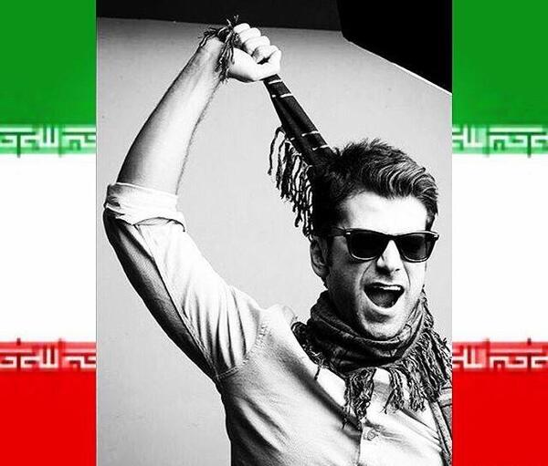 عکس نوشته روزبه حصاری برای پروفایل
