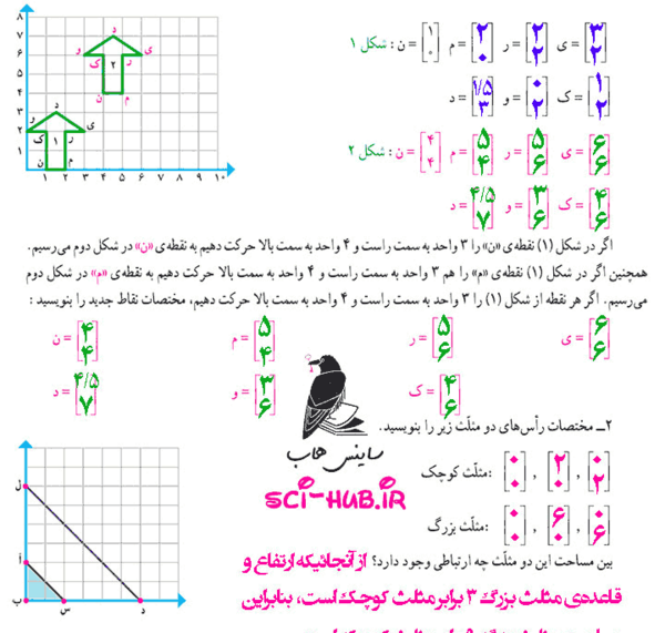 عکس صفحه ریاضی چهارم