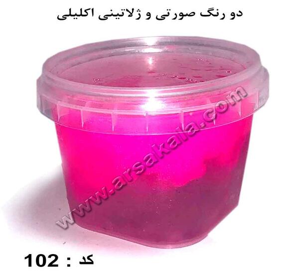 عکس اسلایم صورتی اکلیلی