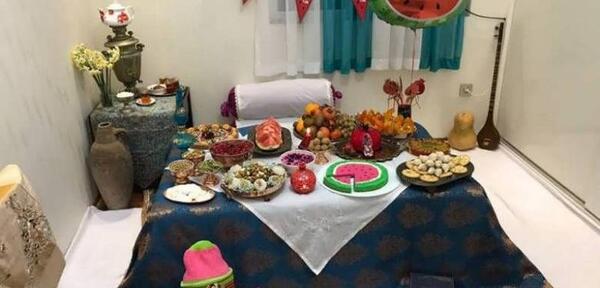 عکس ایده برای شب یلدا در خانه