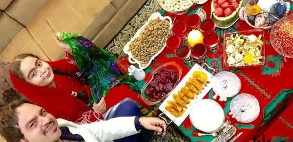عکس لباس شب یلدا عروس