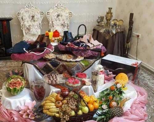عکس لباس شب یلدا عروس