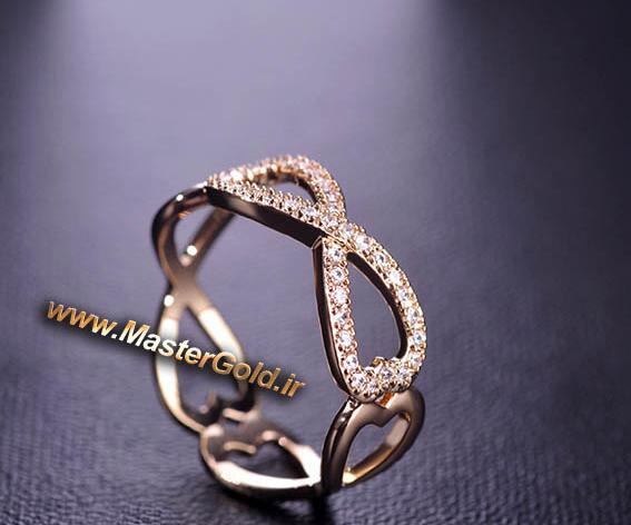 عکس انگشتر طلا بی نهایت