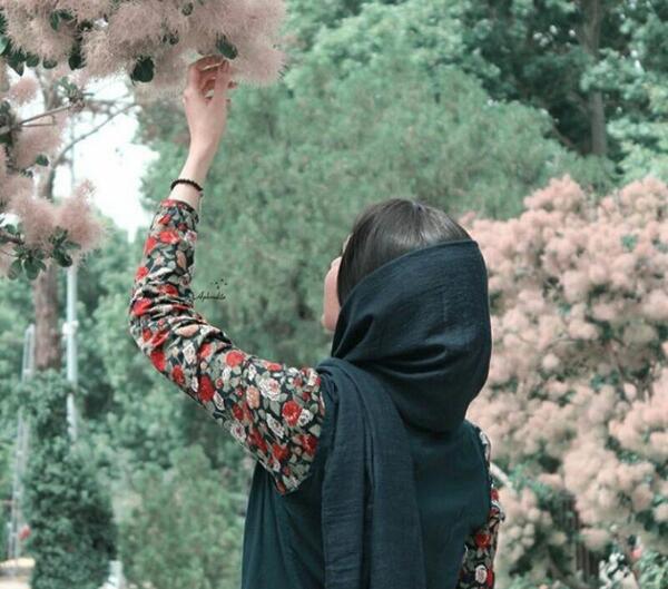 عکس نوشته من تماشای تو میکردم و غافل بودم