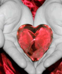عکس عاشقانه قلب حرکتی