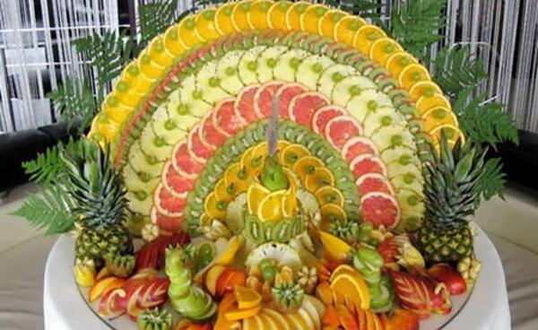 عکس های تزیین میوه